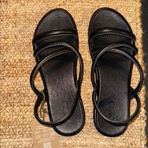 OluKai Tiare Slingback Women's Leather Sandals NWT